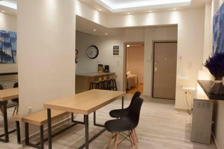 Modern Central Apartment Thessaloniki Exterior foto
