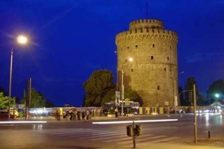 Modern Central Apartment Thessaloniki Exterior foto